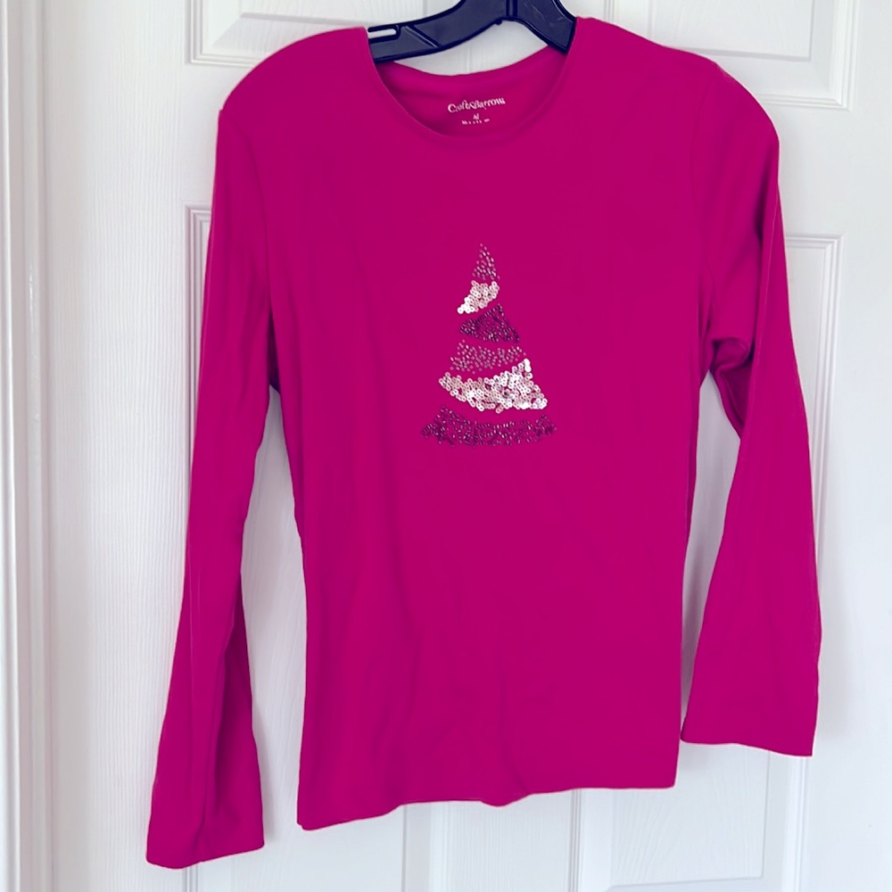 Pink Holiday Shirt